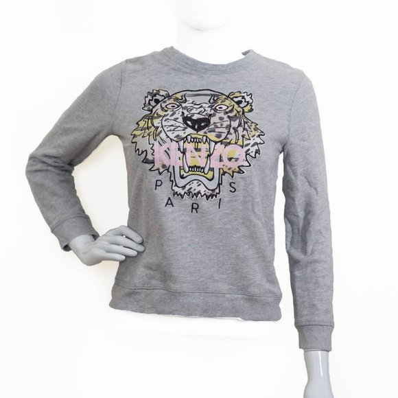 Kenzo Tiger Embroidered Sweatshirt 
